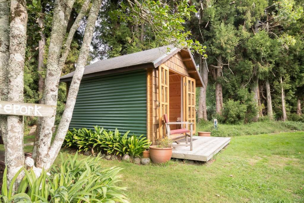 Tui Ridge Eco Cabins Aongatete Eksteriør billede